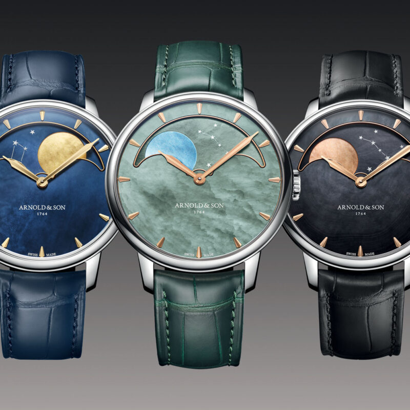 Arnold & Son Perpetual Moon 41.5 Steel ‘Colours of the Moon’: When the Moon Becomes the Dial