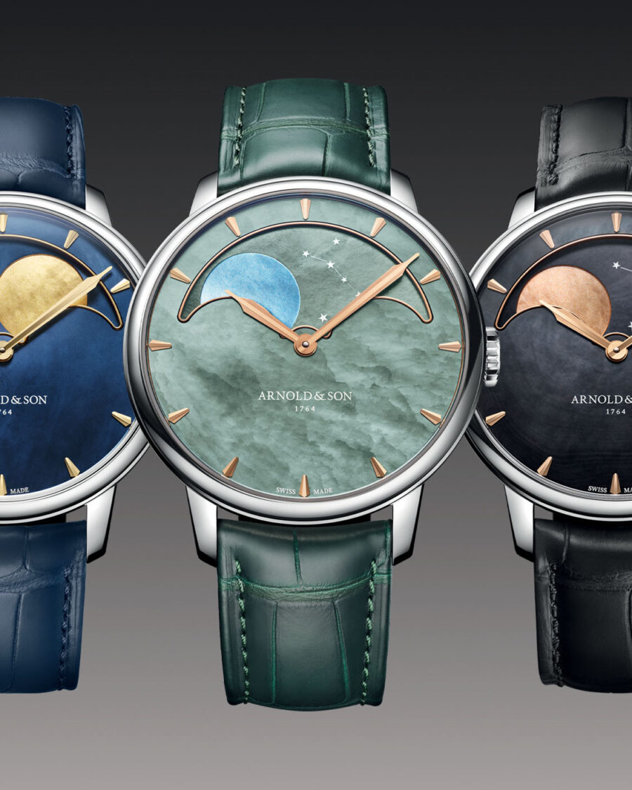 Arnold & Son Perpetual Moon 41.5 Steel ‘Colours of the Moon’: When the Moon Becomes the Dial