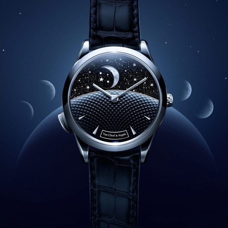 Van Cleef & Arpels Midnight Jour Nuit Phase de Lune: Engineering a Dual-Hemisphere Celestial Dial