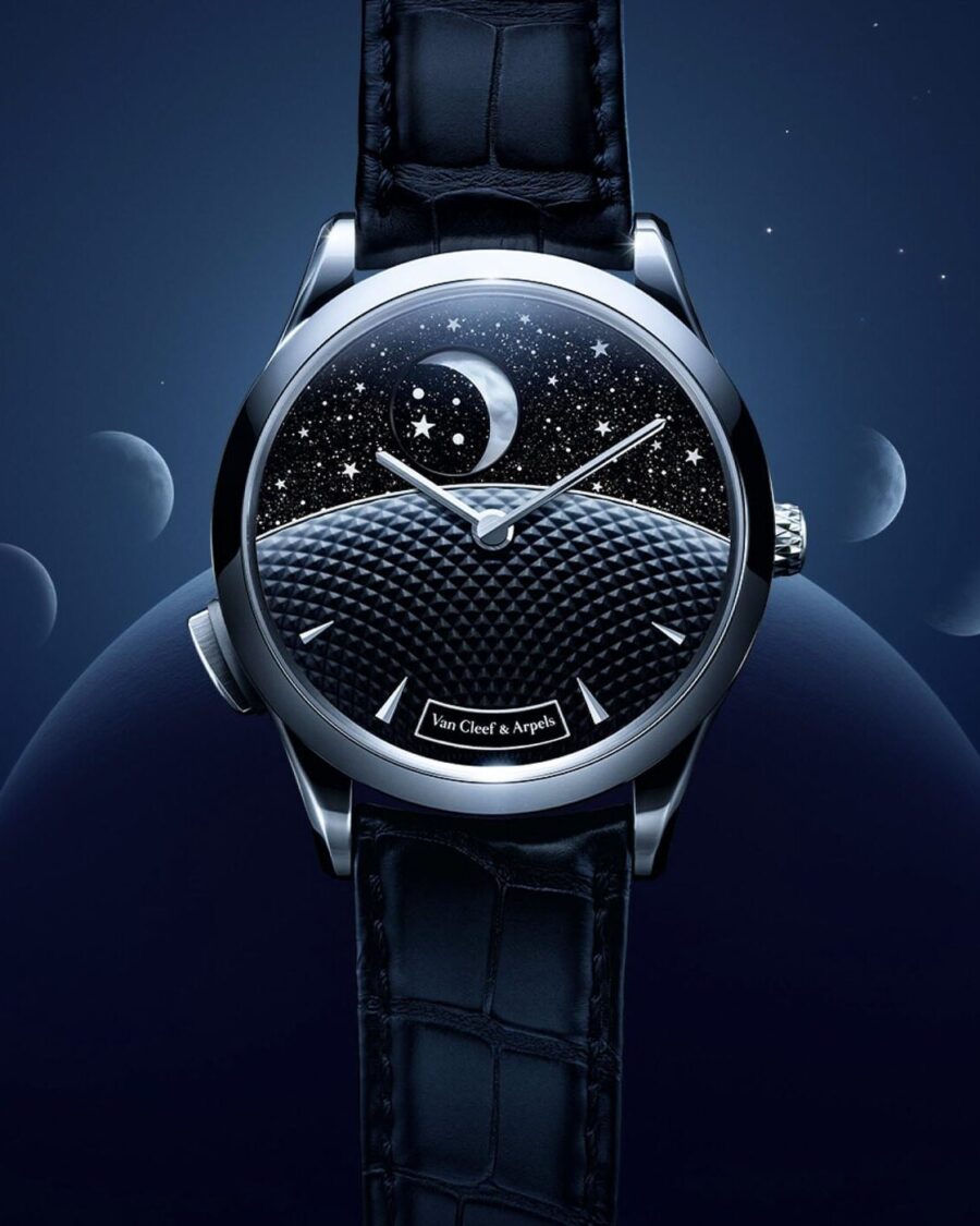 Van Cleef & Arpels Midnight Jour Nuit Phase de Lune: Engineering a Dual-Hemisphere Celestial Dial