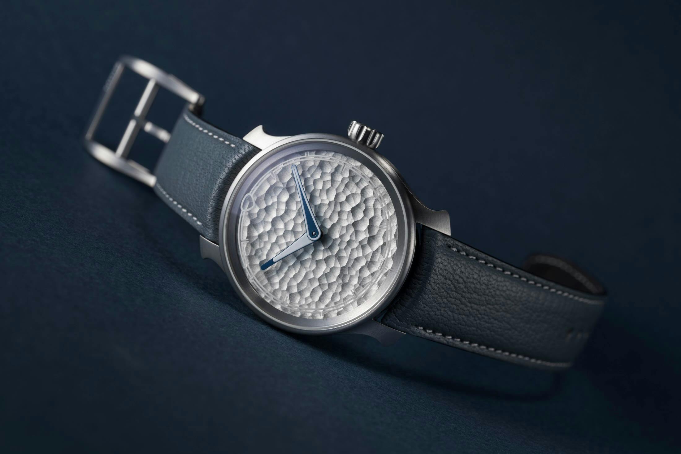 Ming 37.06 Royal Selangor: Hammered Pewter Dial Design Meets Precision Case Architecture - view 2 (Hodinkee)