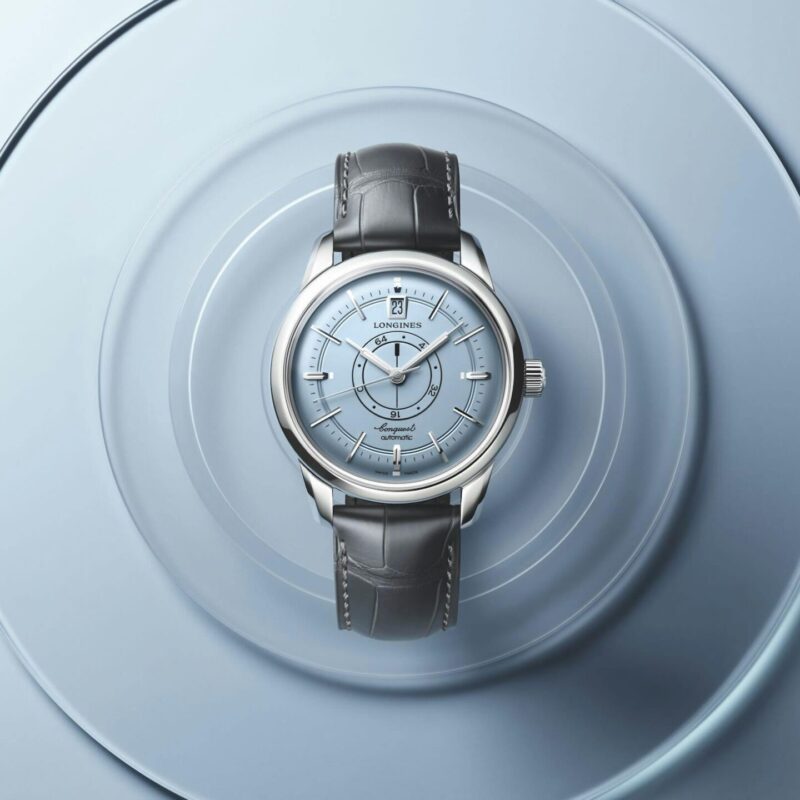 Longines Conquest Heritage Central Power Reserve Light Blue: How a New Dial Color Tests a Mid-Century Display Design