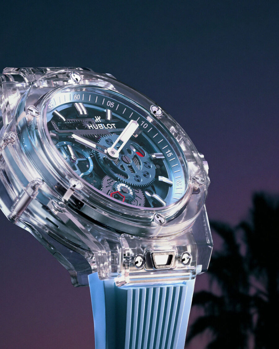 Hublot Big Bang Sapphire Sky Blue Meca-10: How Sapphire Case Construction Shapes Every Design Decision